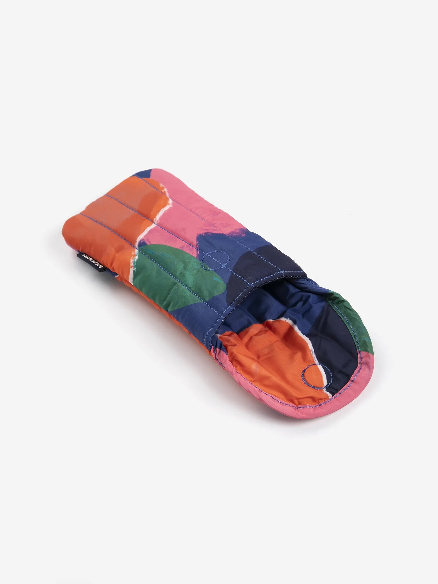 Blooming color padded sun glasses case