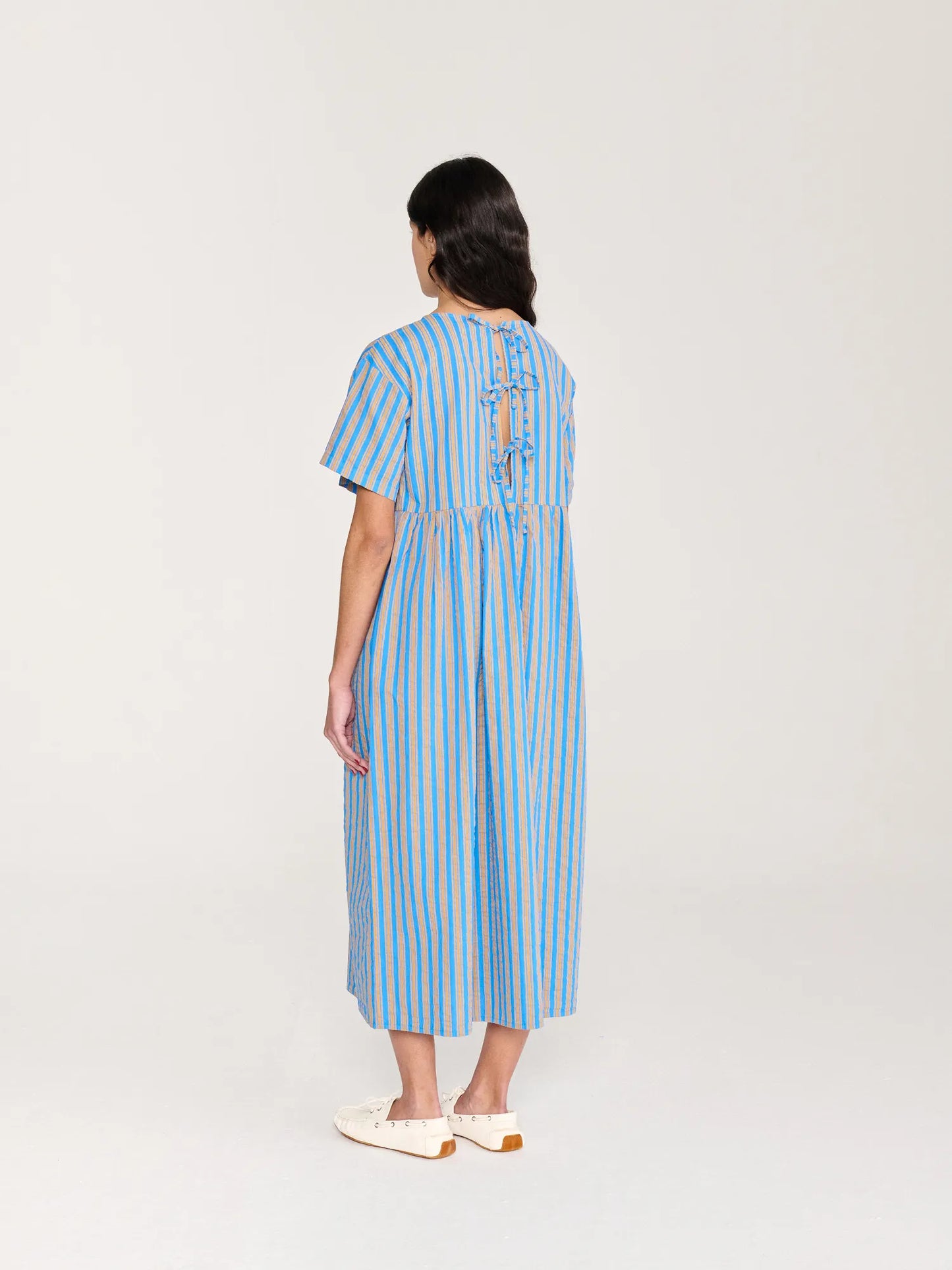 New Hairline woven dress