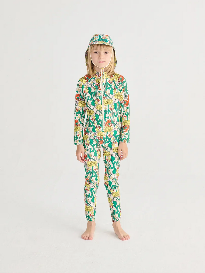 Granota de bany estampat Color Herbalist