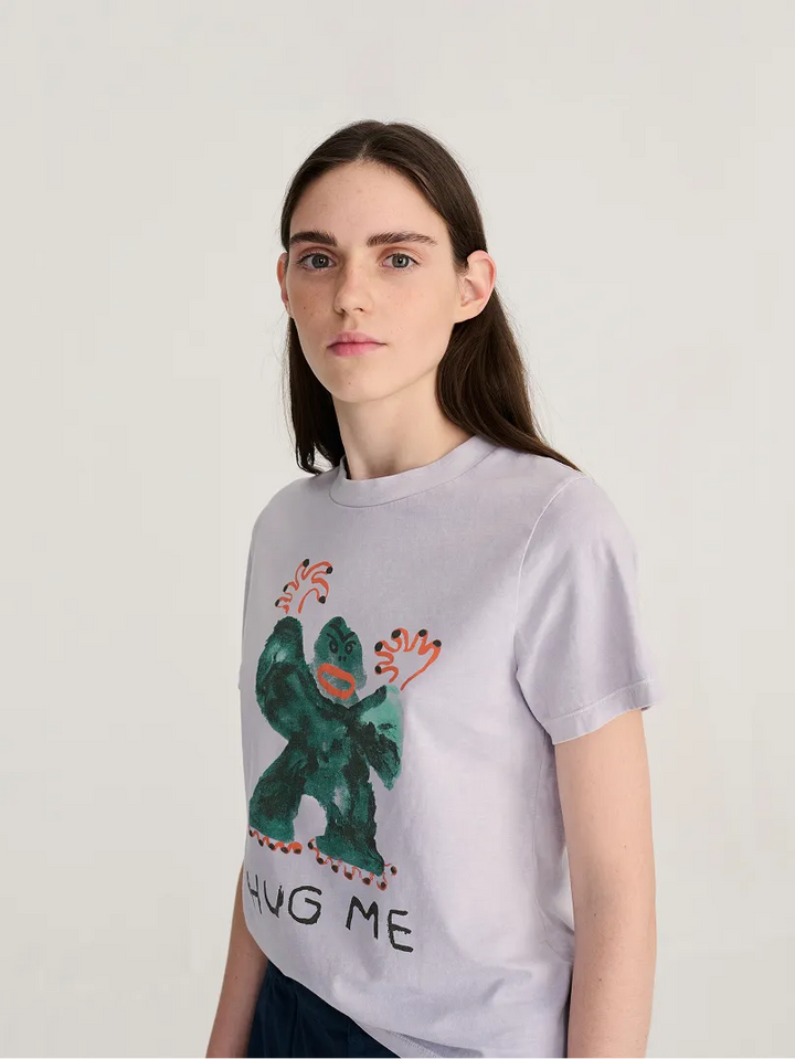Hug Me cropped T-shirt