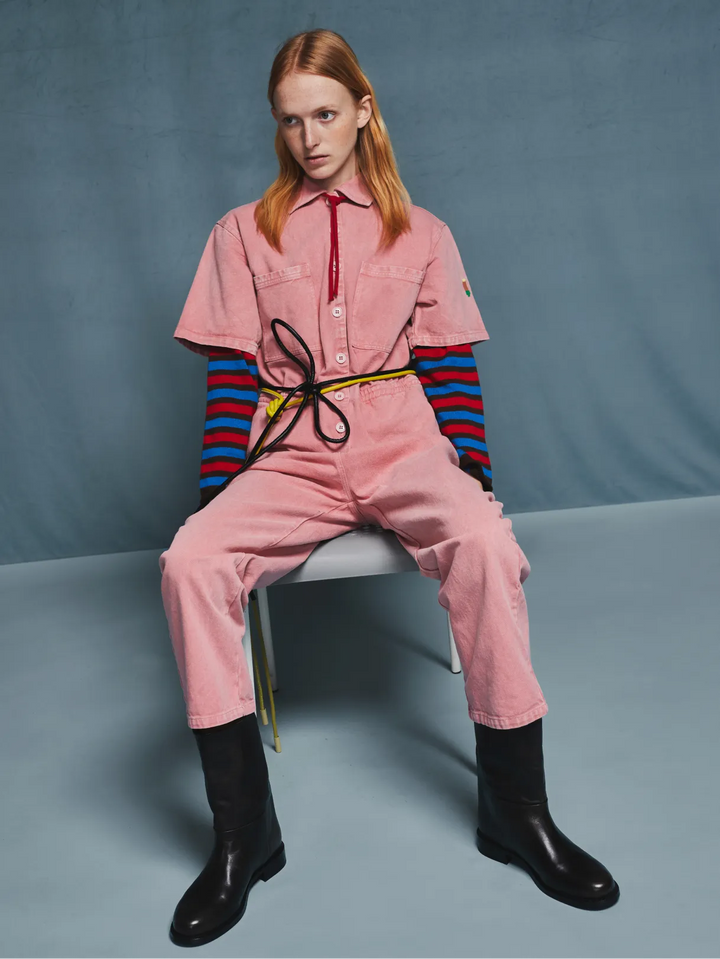 Embroidery twill overall