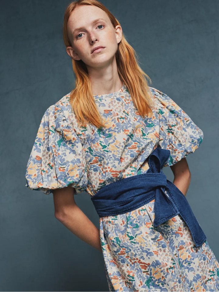 Dreamlike all over short dress