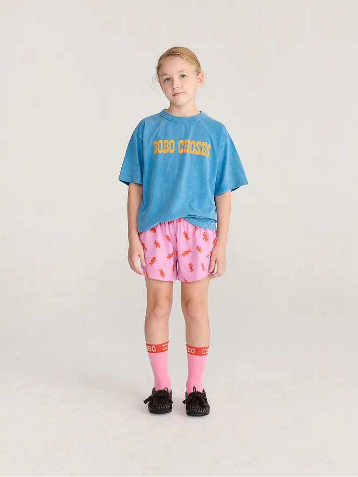 T-Shirt Bobo Choses Pop Blau