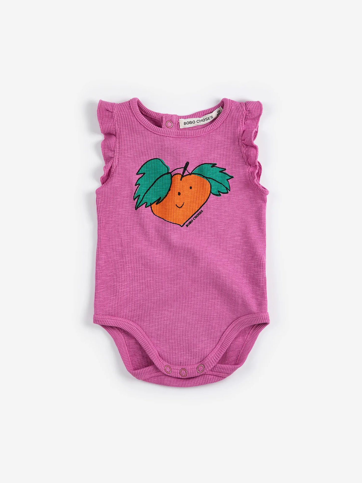 Tangerine ruffled body