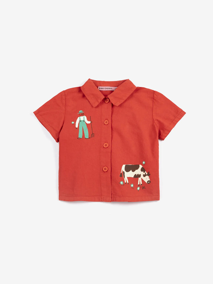 Farm adventure woven shirt