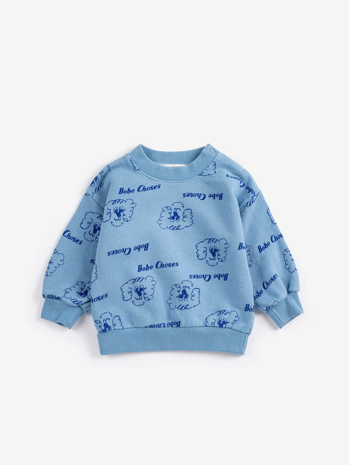Pickles The Dog all over sweatshirt