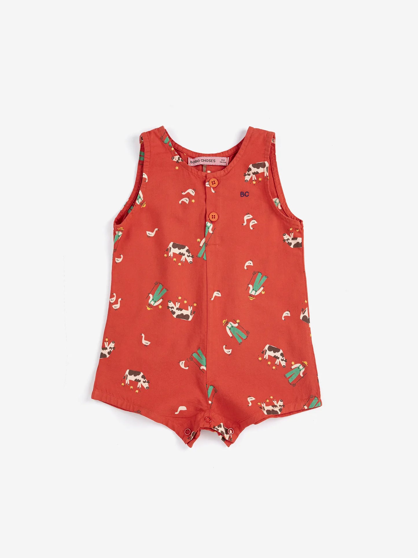 Farm Adventure all over playsuit