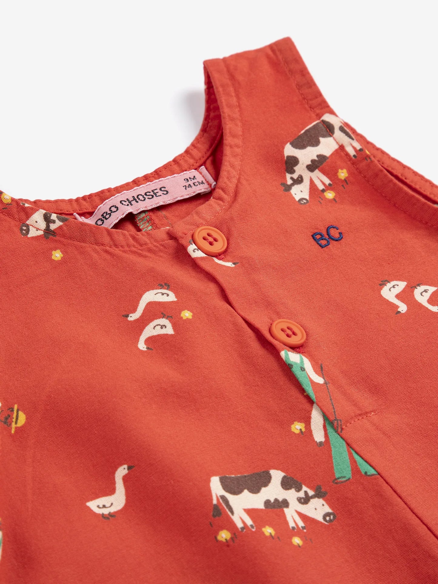 Farm Adventure all over playsuit