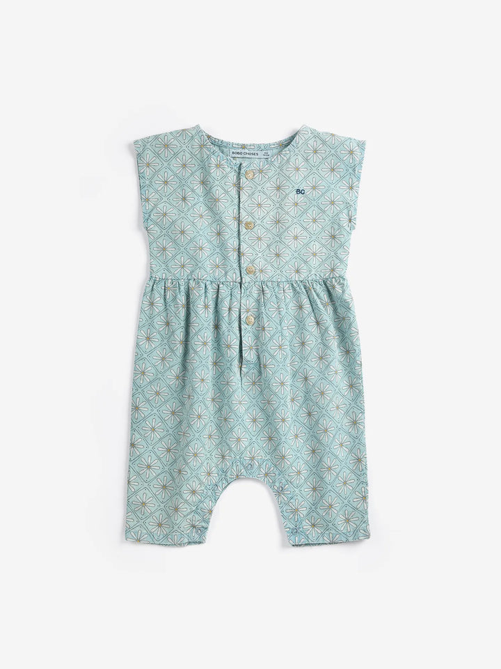 Granota de teixit estampat Daisy Mosaic