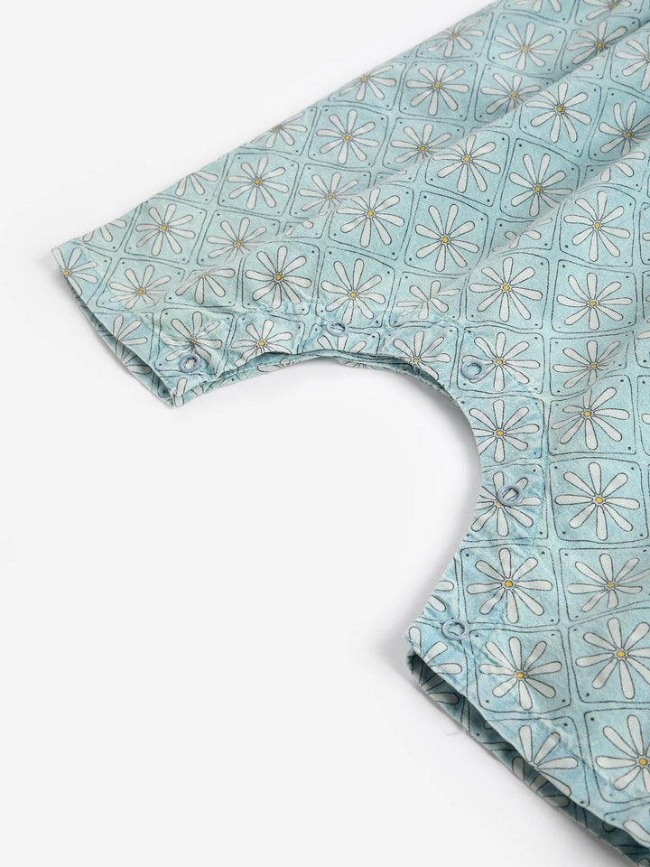 Granota de teixit estampat Daisy Mosaic