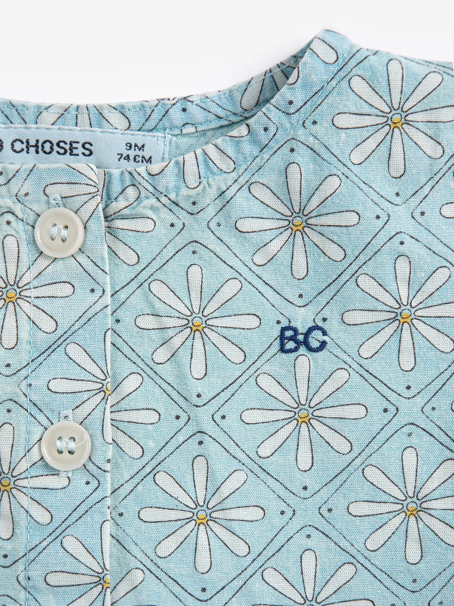 Vestido de tejido estampado Daisy Mosaic