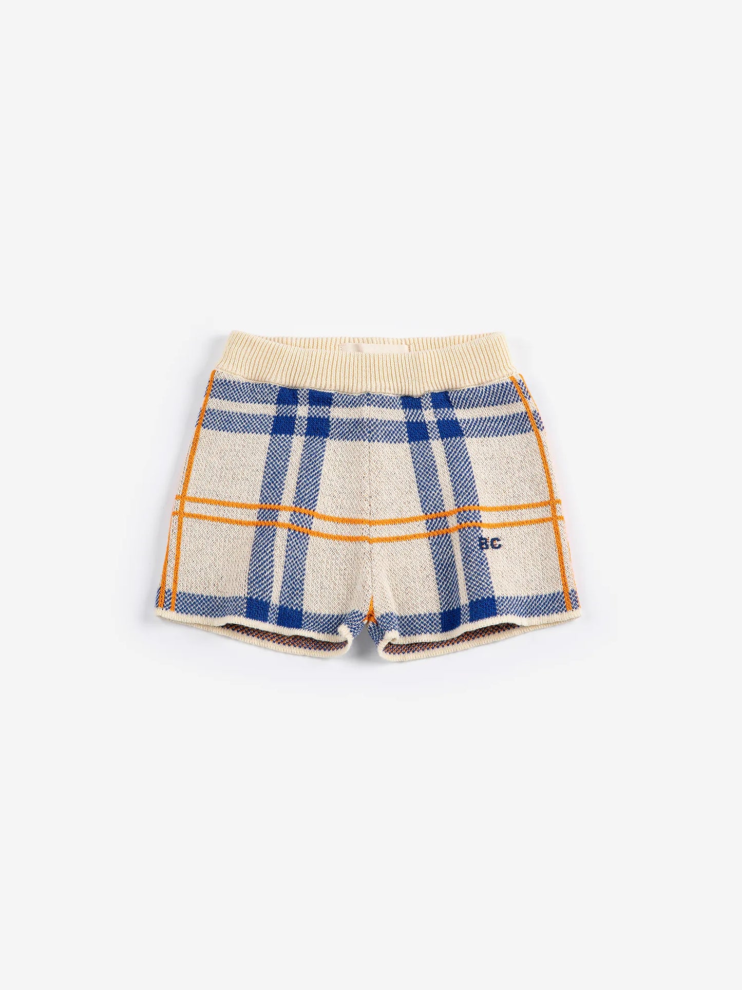 Fun Tartan knitted shorts
