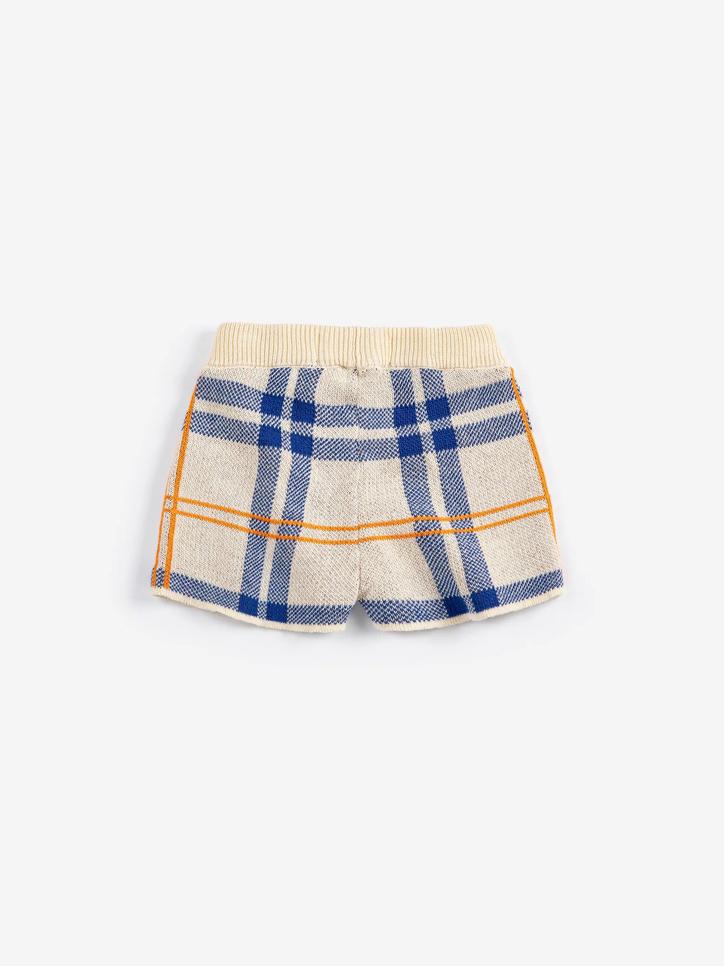 Fun Tartan knitted shorts