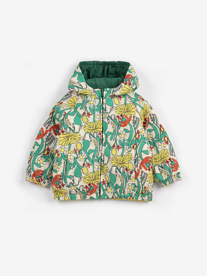 Color Herbalist all over reversible anorak
