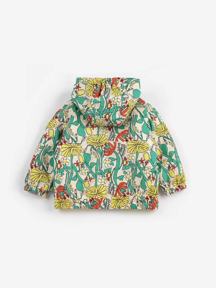 Color Herbalist all over reversible anorak