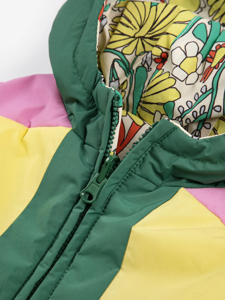 Color Herbalist all over reversible anorak