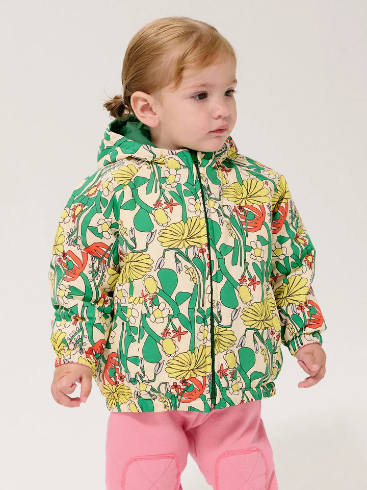 Color Herbalist all over reversible anorak