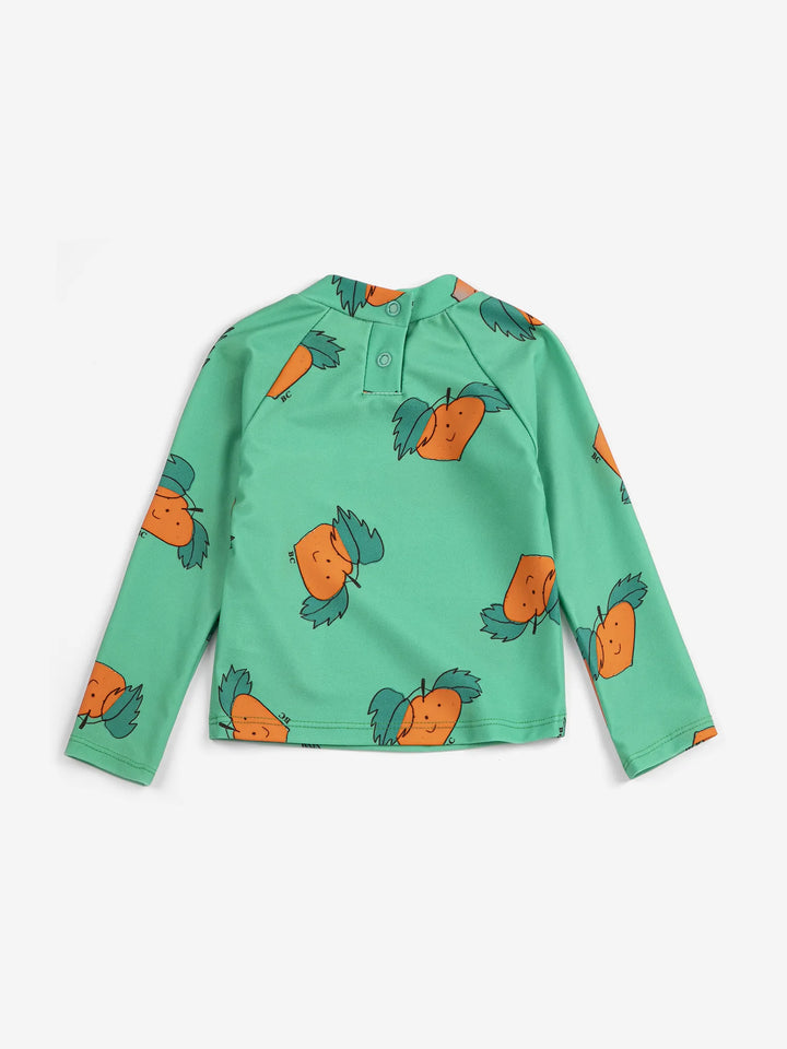 Tangerine all over swim T-shirt