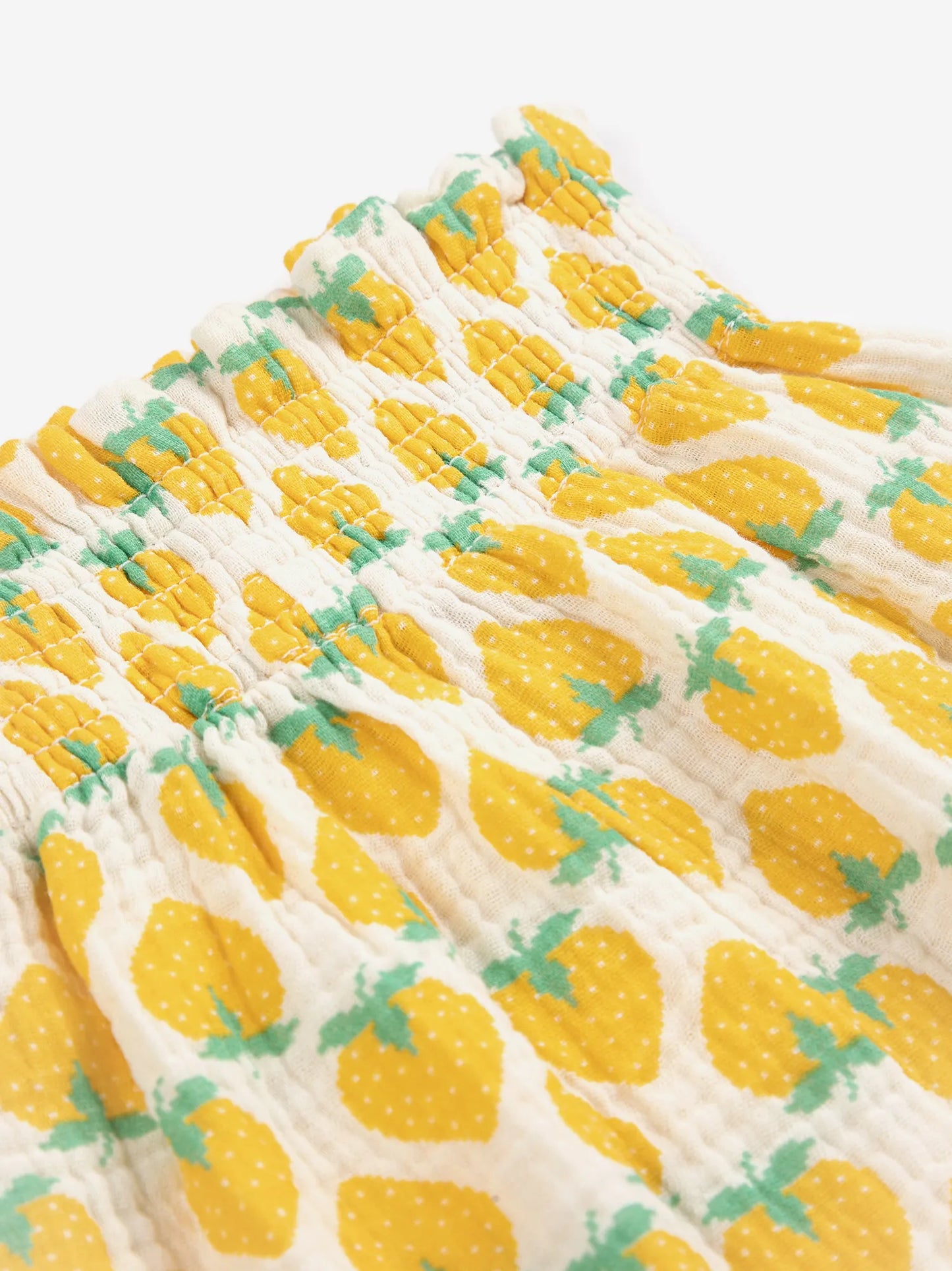 Pantalons de teixit estampat Strawberry