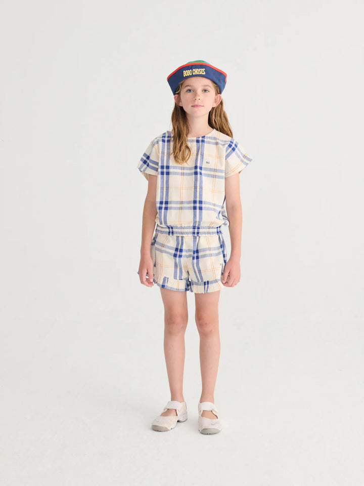 Fun Tartan woven top
