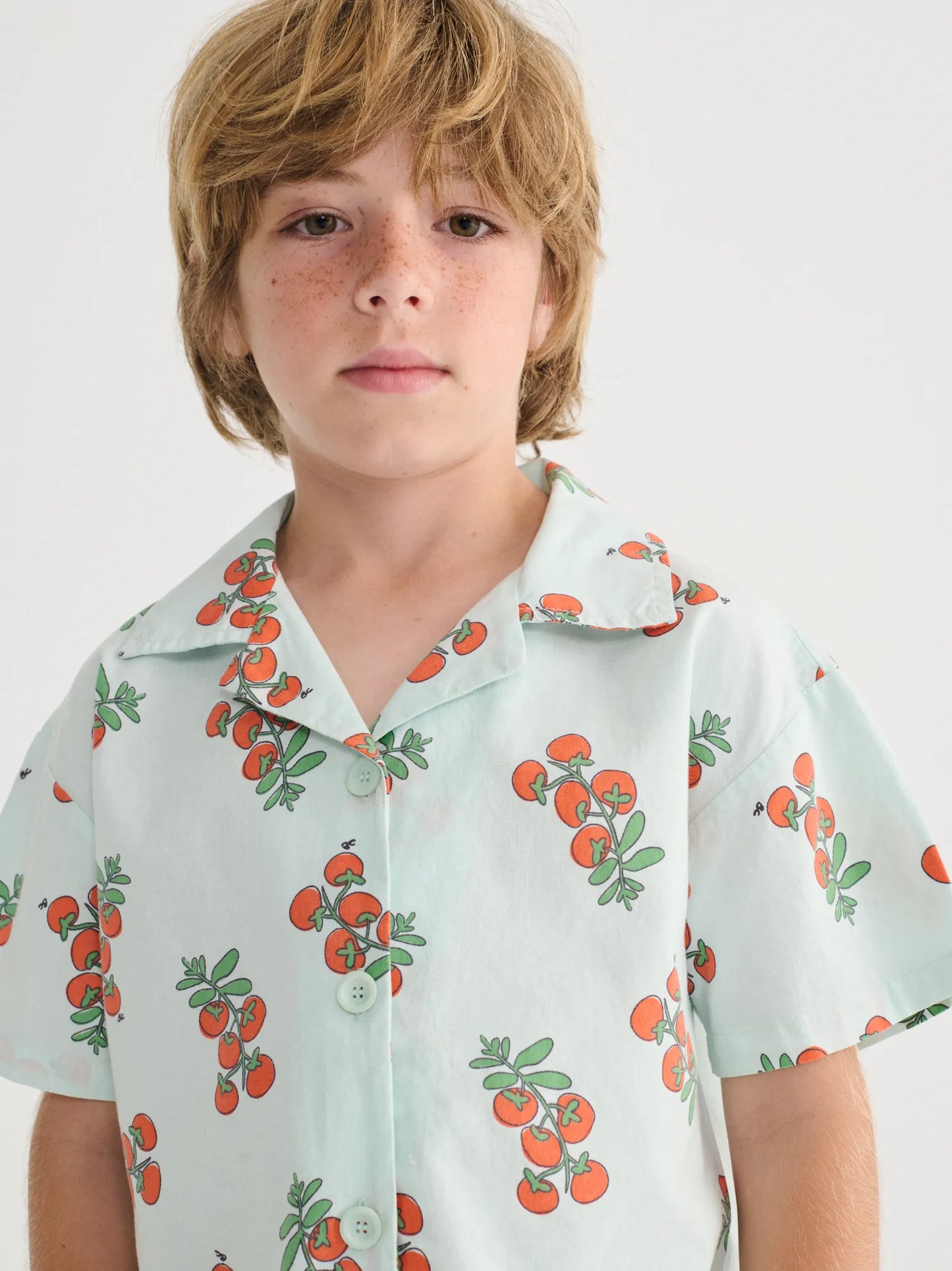 Juicy Tomatoes all over woven shirt