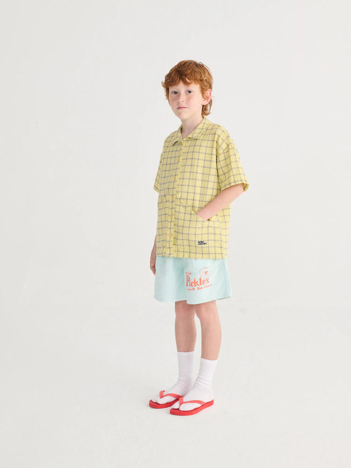 Spicy Window Pane woven shirt