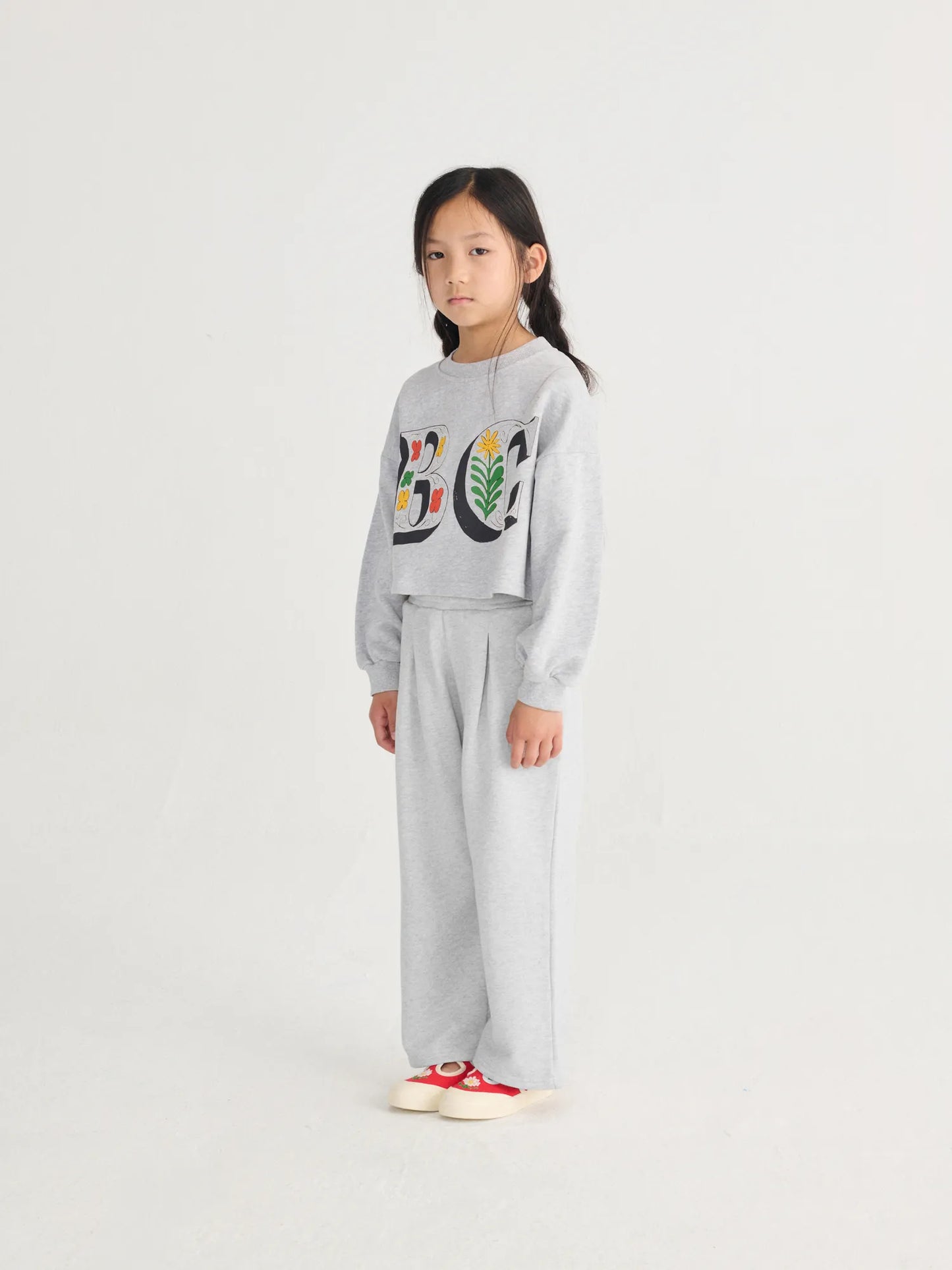Spring Letters cropped sweatshirt