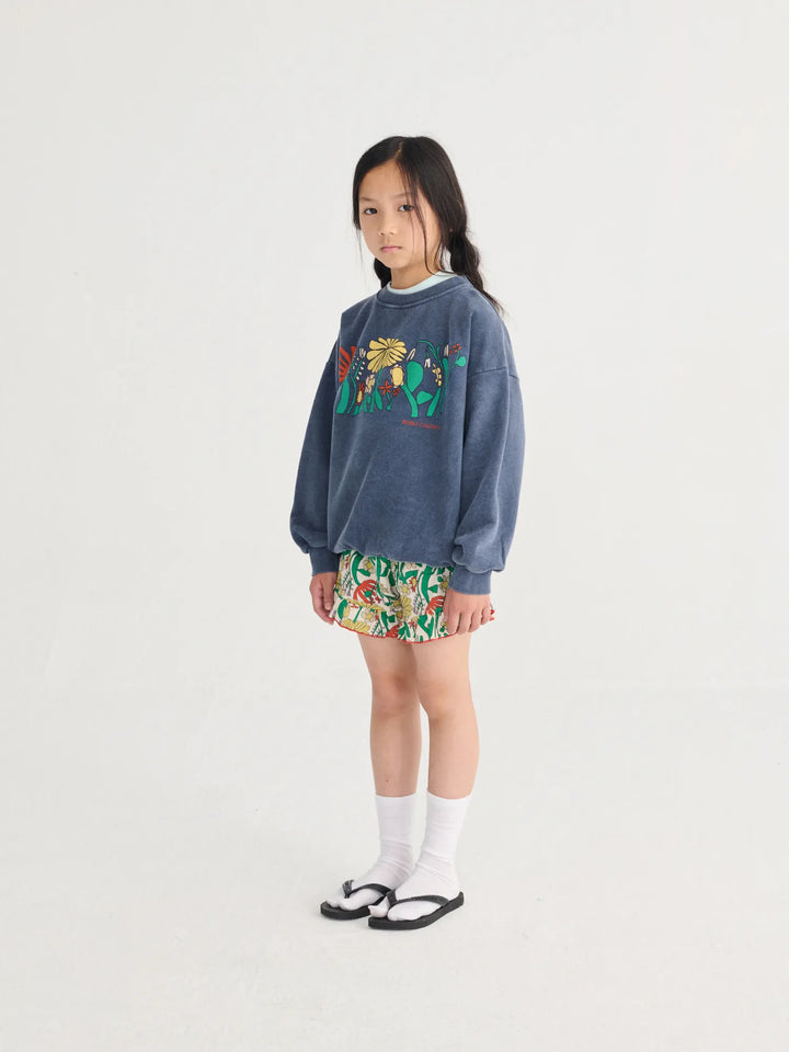 Color Herbalist all over woven shorts