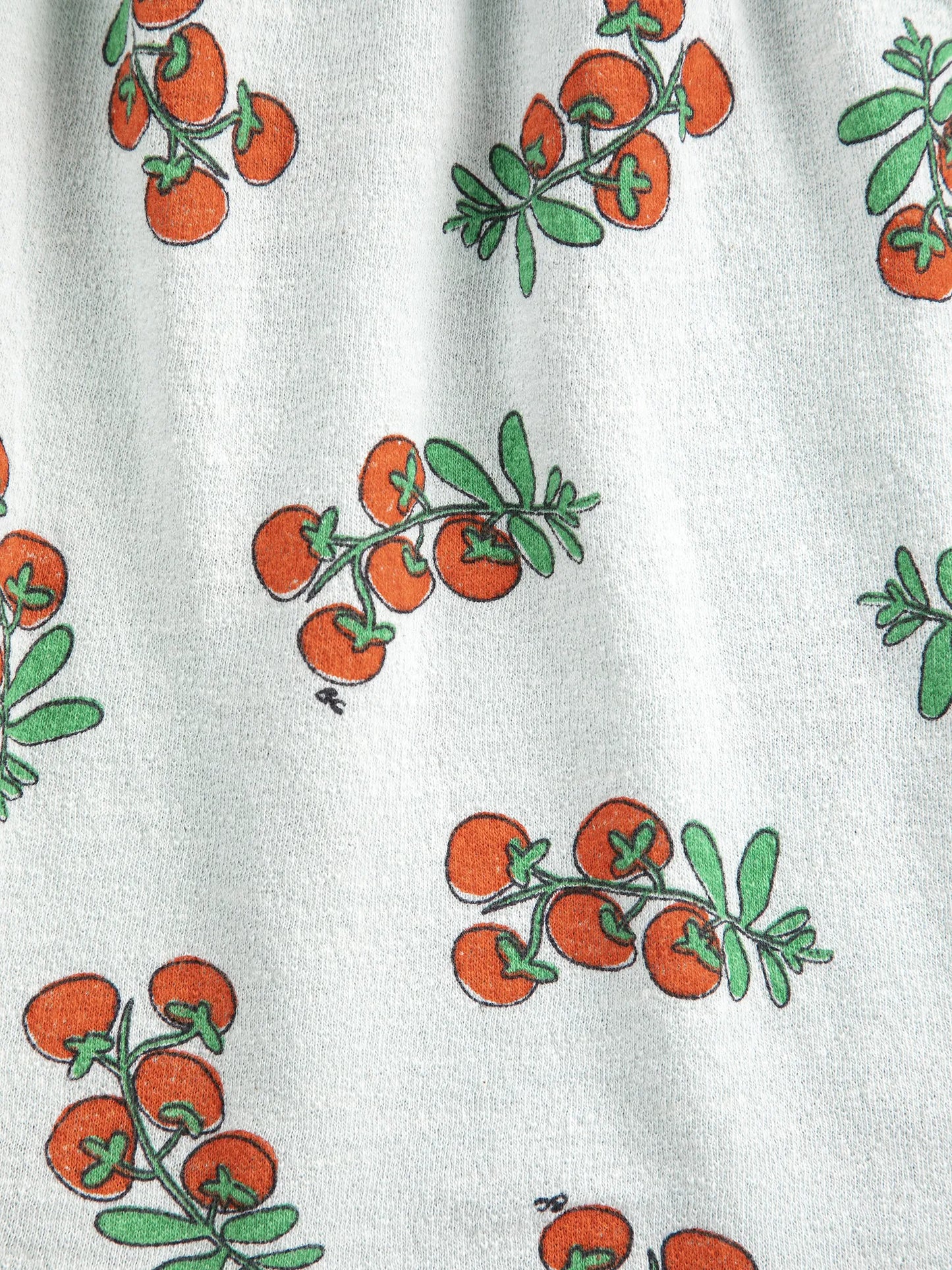Vestit amb volants estampat Juicy Tomatoes