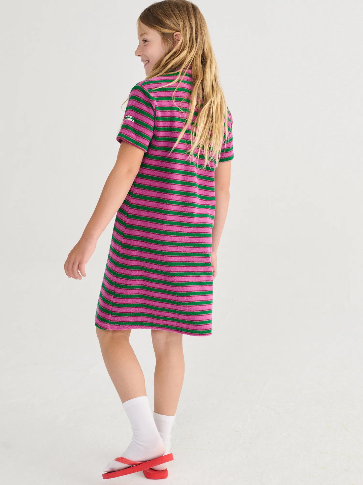 Vestit polo de ris de ratlles