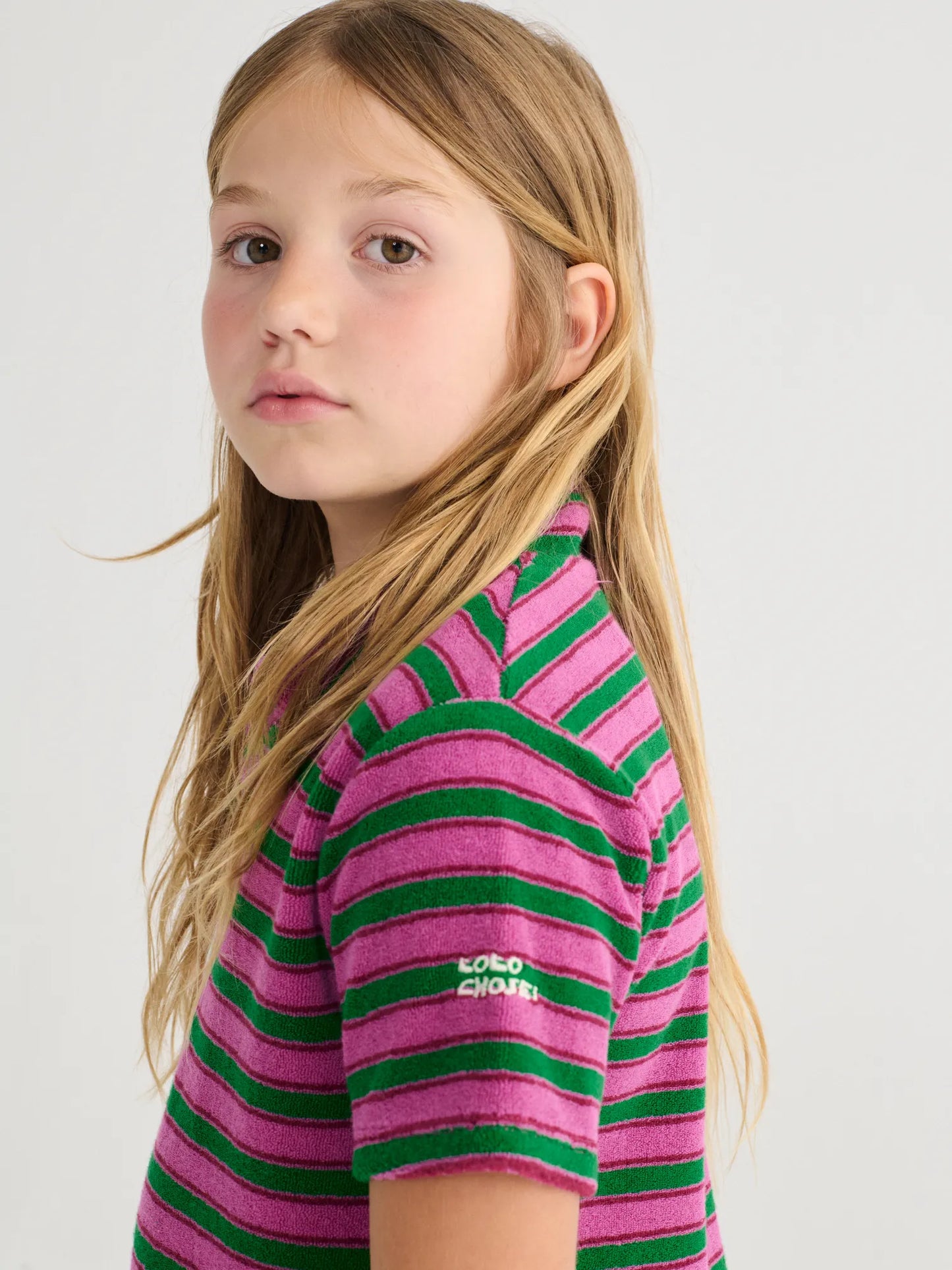 Vestit polo de ris de ratlles