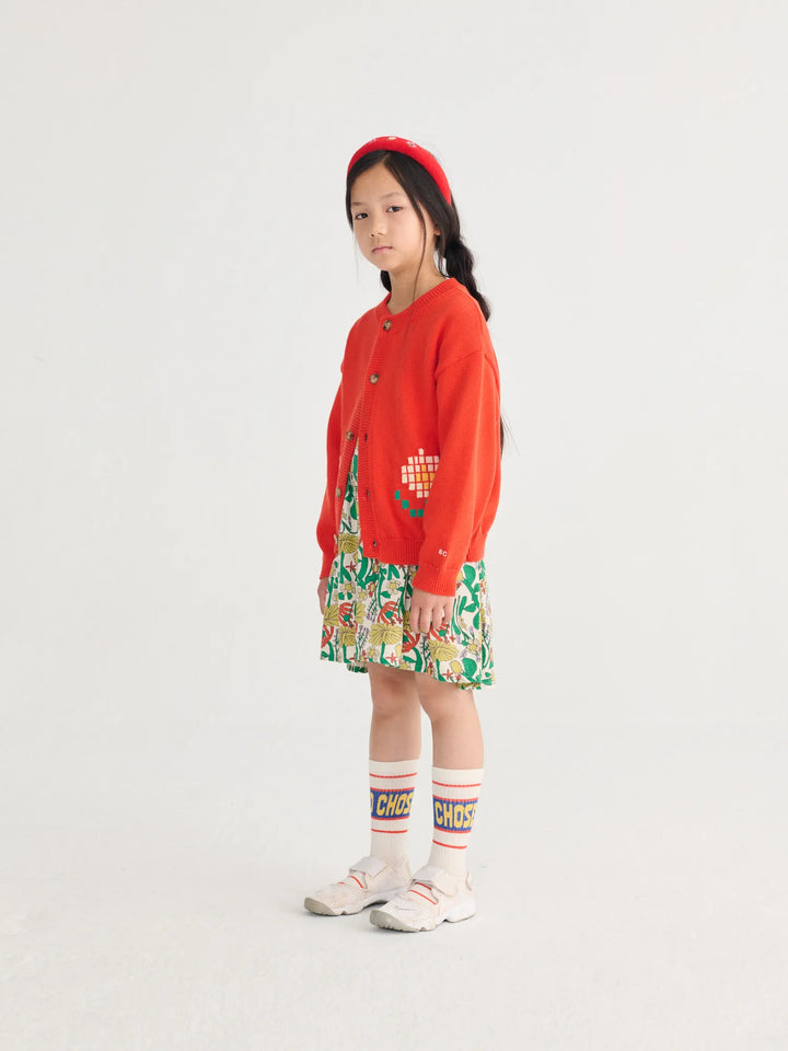 Color Herbalist all over woven dress