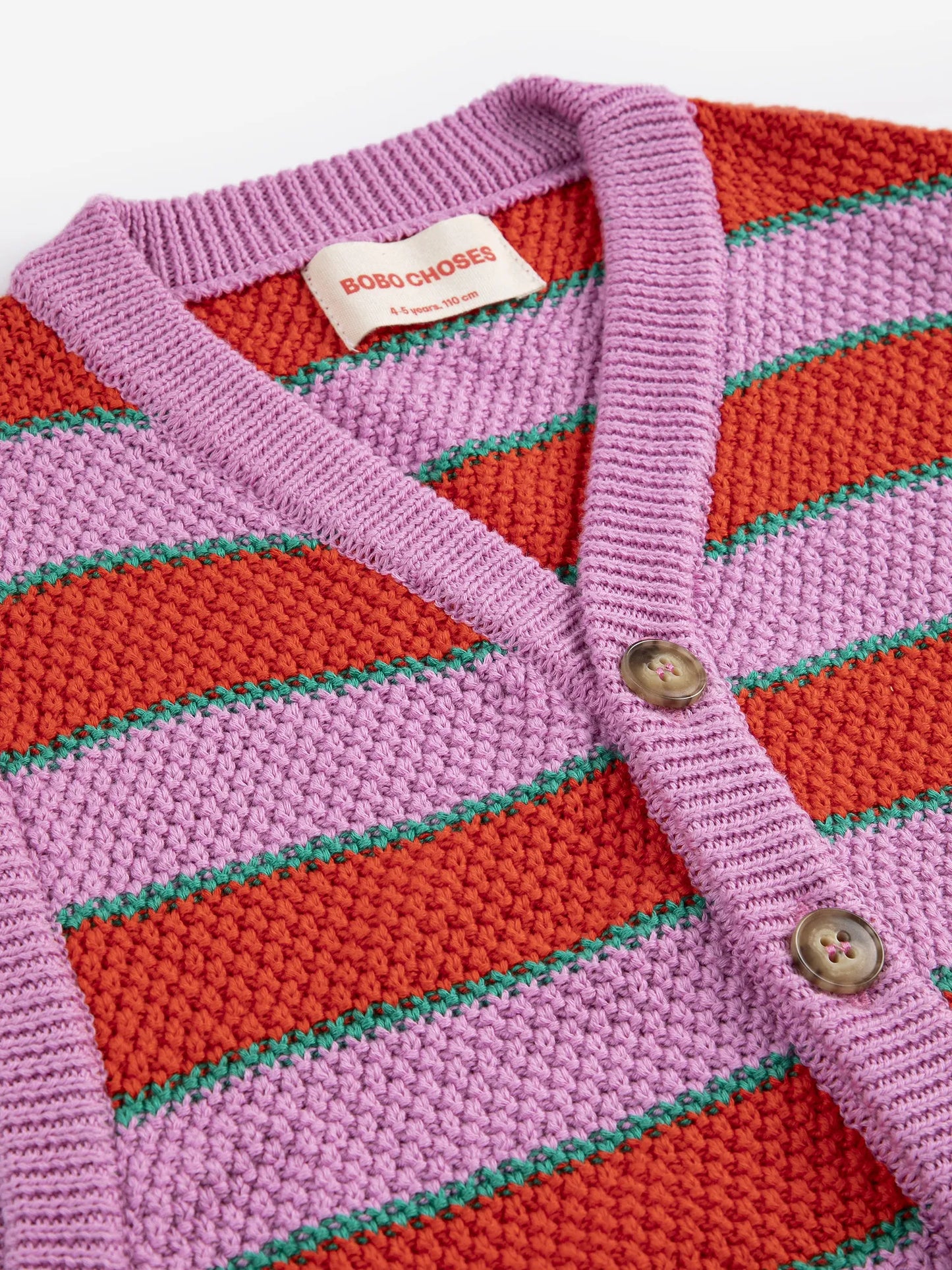 BC Striped knitted vest