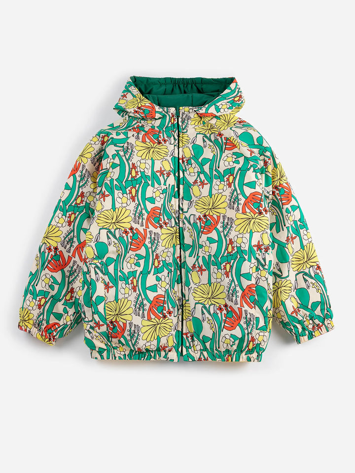 Color Herbalist all over reversible light anorak