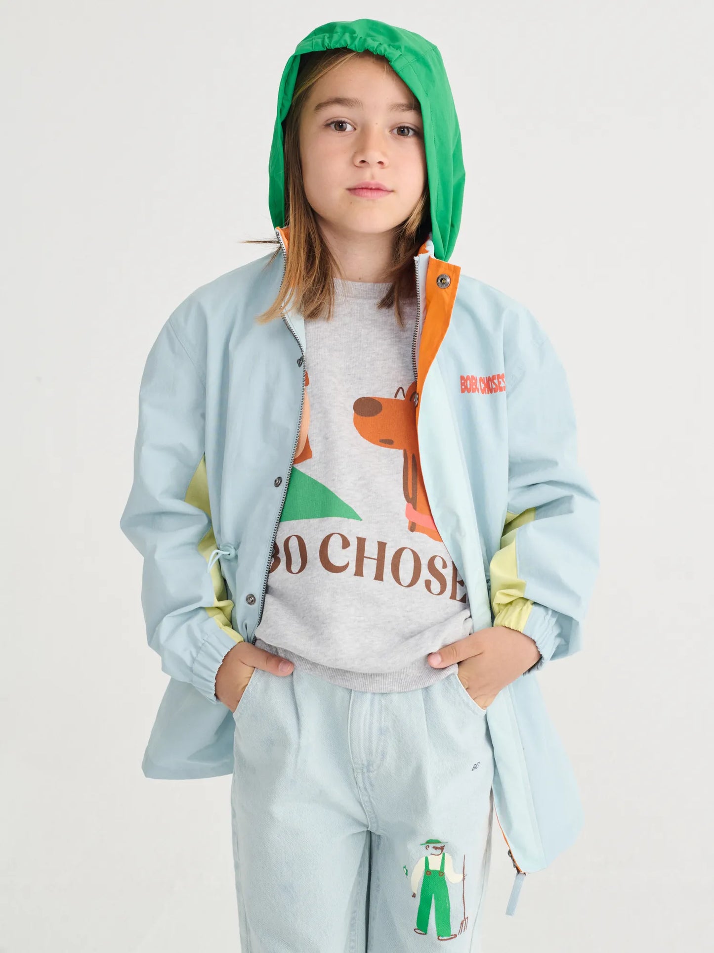 Impermeable Bobo Choses Color Block