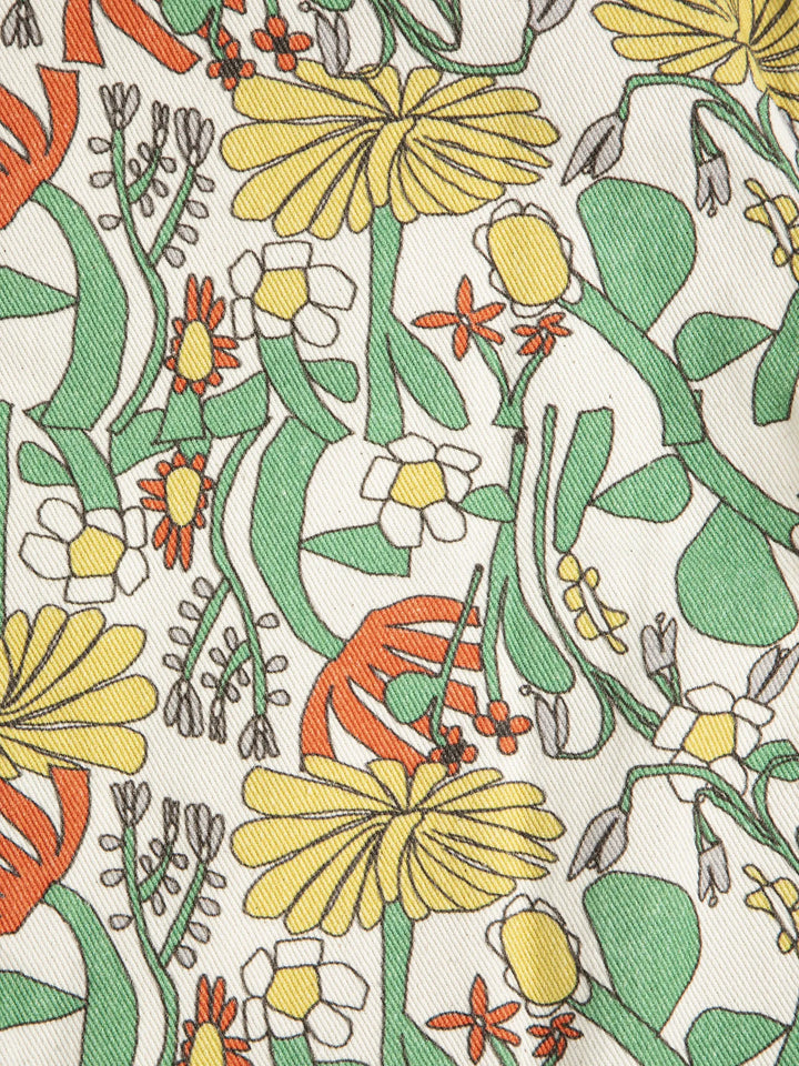 Chaleco de sarga estampado Color Herbalist