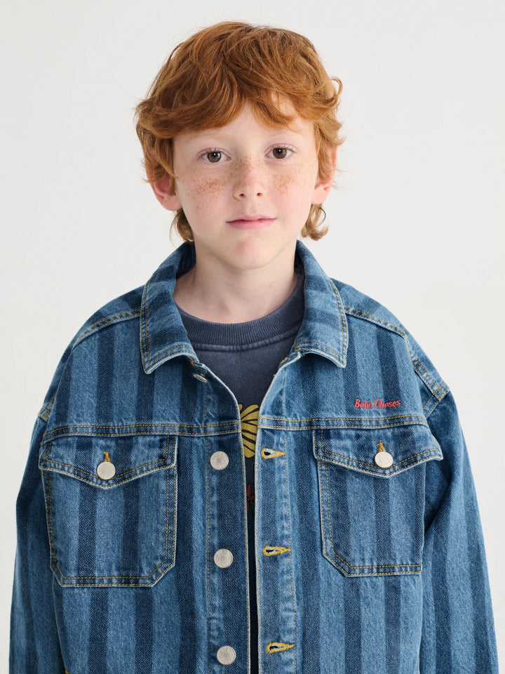 Chaqueta vaquera a rayas Bobo Choses