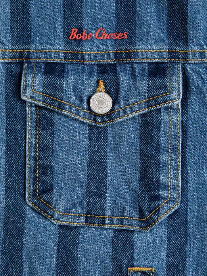 Chaqueta vaquera a rayas Bobo Choses