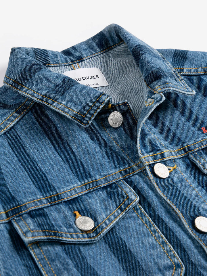 Chaqueta vaquera a rayas Bobo Choses