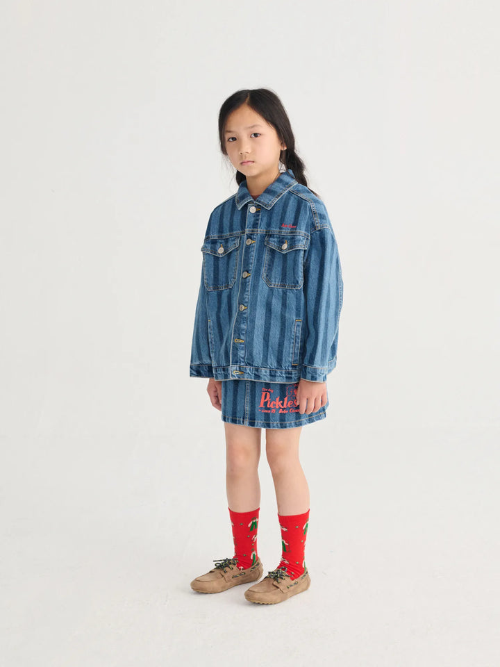 Chaqueta vaquera a rayas Bobo Choses