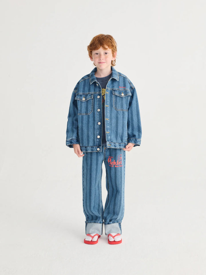 Chaqueta vaquera a rayas Bobo Choses
