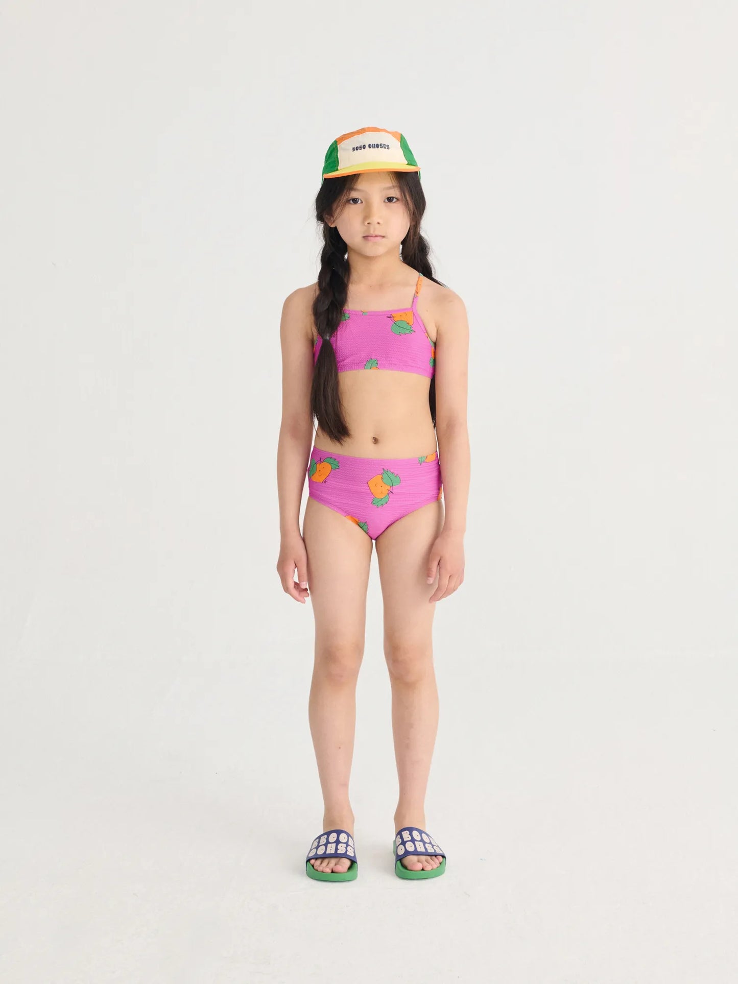 Tangerine all over bikini