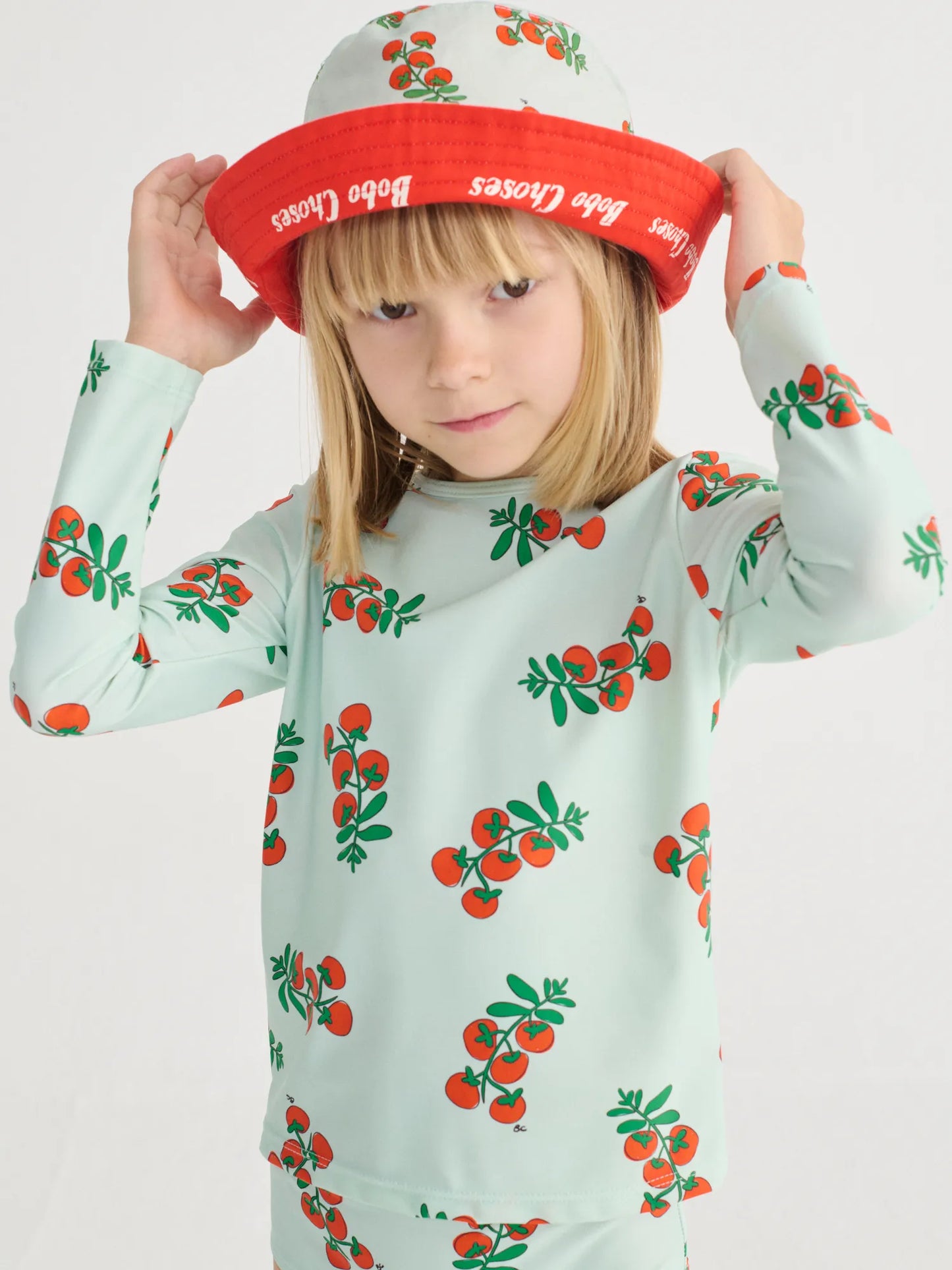Juicy Tomatoes all over swim T-shirt