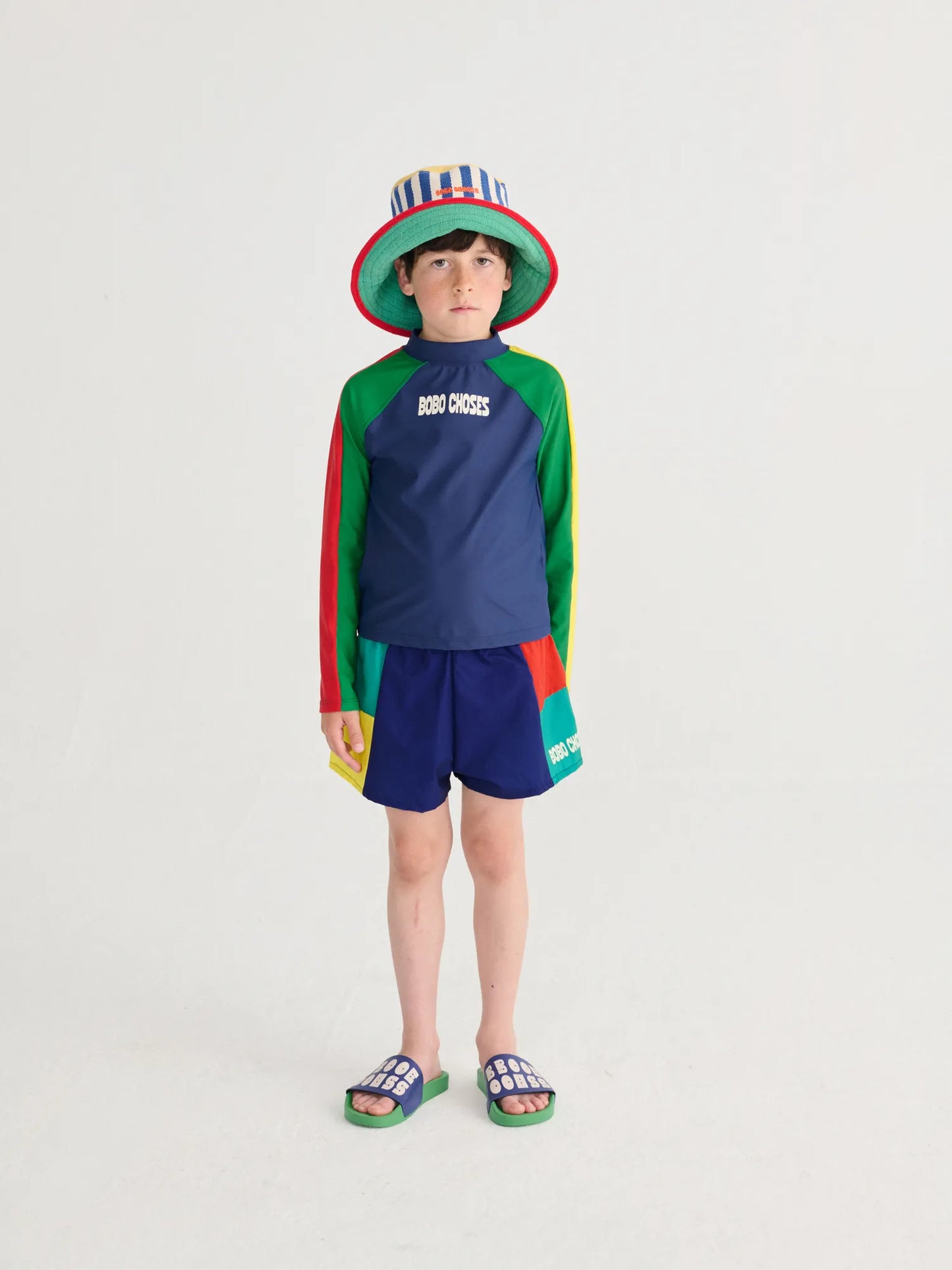 Bobo Choses Color Block 수영복 트렁크
