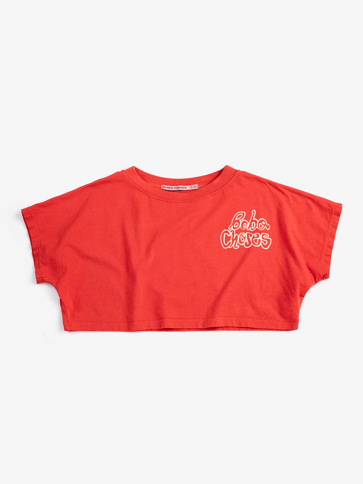Bobo Choses By Hand cropped T-shirt