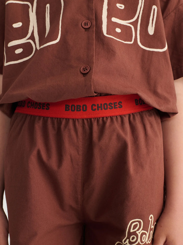 Bobo Choses By Hand woven bermuda shorts