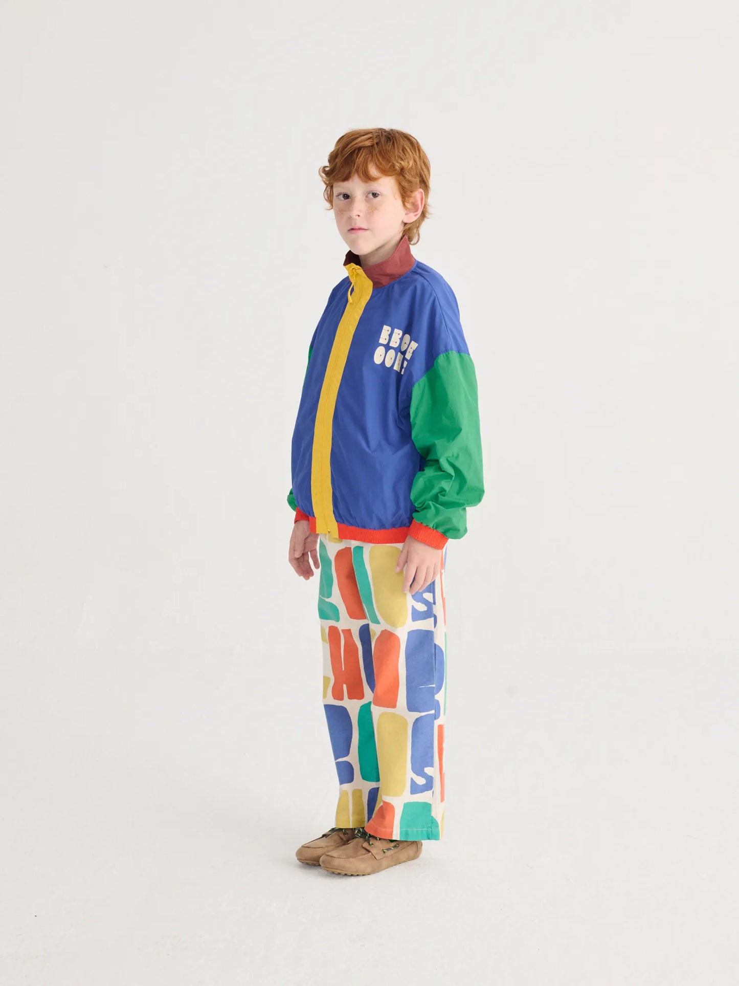 Pantalons de teixit estampat Bobo Choses Color