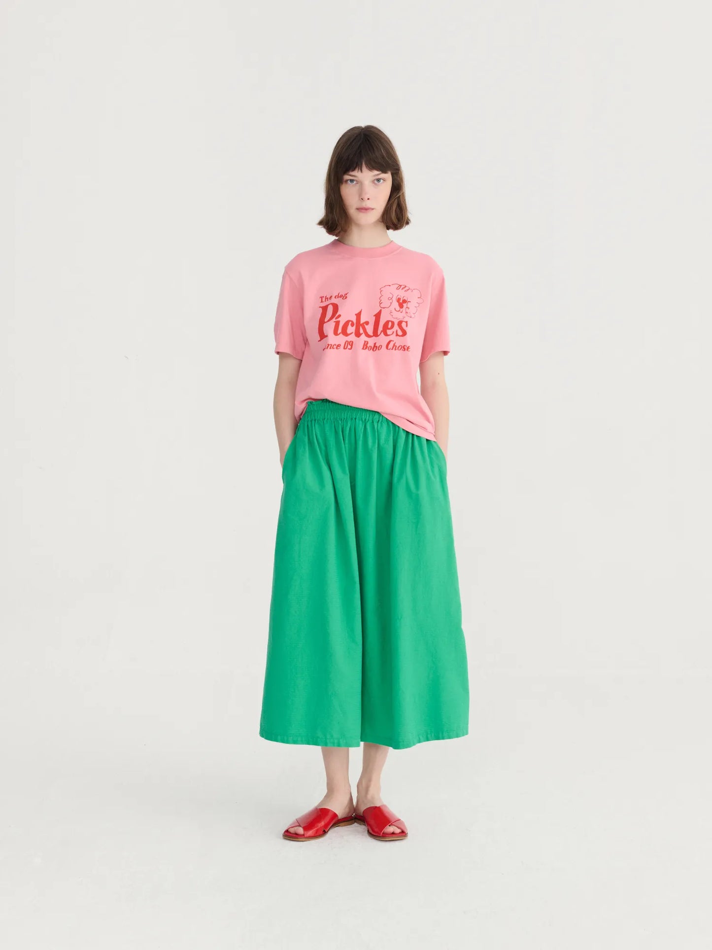 Pickles the Dog fitted T-shirt