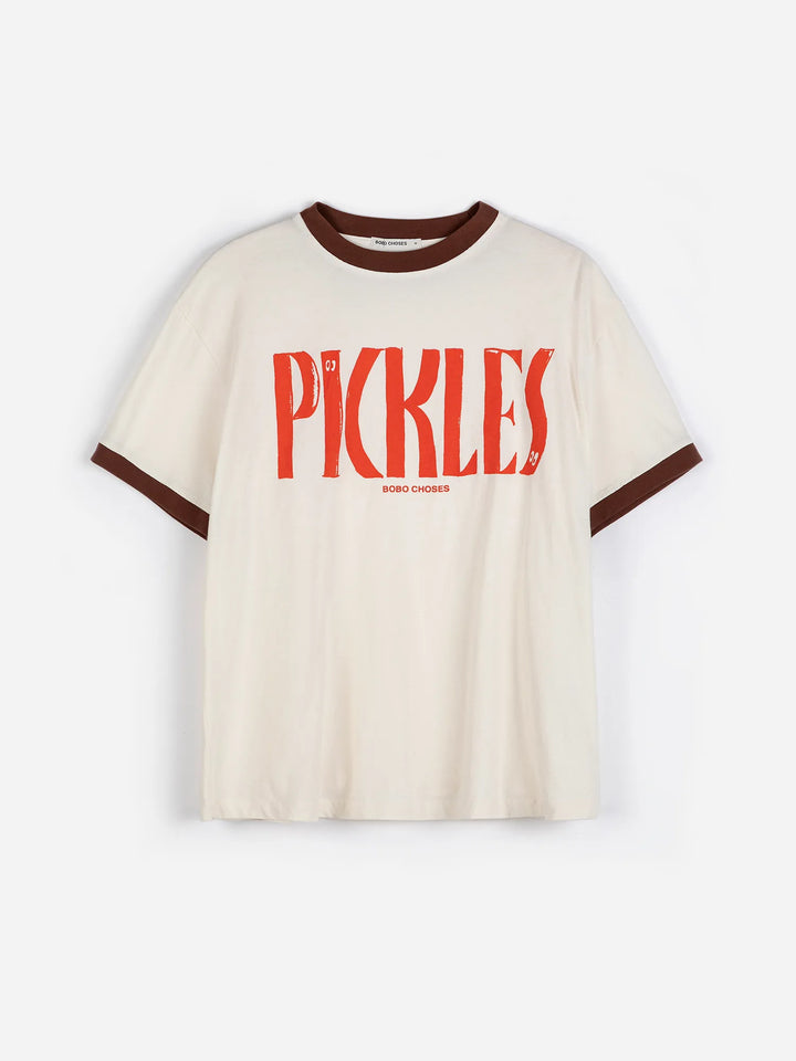 Colour block fitted T-shirt
