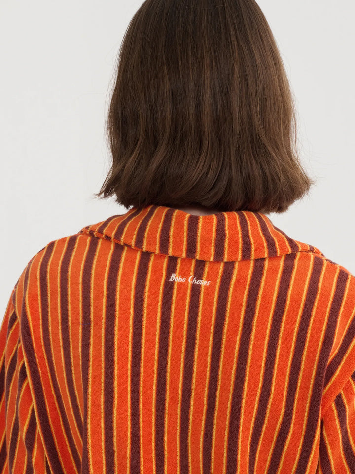 Terry polo shirt